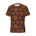 thumbnail image 3 of Rocae 60s and 70s Aesthetic1 for Men's Moisture-Wicking Crew Tee - T-Shirt for Sports, Outdoor Activities, and Casual WearSmall, 3 of 9
