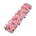 thumbnail image 2 of Panel de flores de fondo, arreglo floral de flores de seda, panel floral, rosa artificial para eventos de boda, recepción de arco de posgrado, 2 of 8