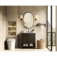 thumbnail image 4 of Elegant Kitchen and Bath 30 inch Single Bathroom Vanity in Mocha Brown with backsplash, 4 of 10