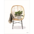 thumbnail image 2 of Great Art Now Plant Lover Boho Chair by House Fenway, Framed Wall Art, 16W x 21H, 2 of 2