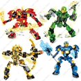 thumbnail image 2 of Nuevo Ninja Legacy Kai Jay Zane Lloyd Motor Moto Bloques de construcción Ladrillos Mech Robot Modelo de película clásica Juguetes para niños Regalos, 2 of 5