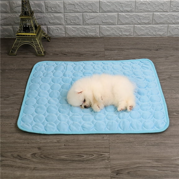 Dog Cooling Mat Pet Cool Pad Mats for Dogs and Cats Indoor Outdoor, Keep Cool Ice Silk Sleeping Mats for Summer Hot Weather