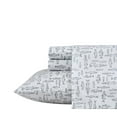 thumbnail image 2 of Eddie Bauer 4pc Queen Sheet Set - 100% Cotton Percale 200 TC - Albright Hill, 2 of 7