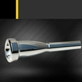 thumbnail image 4 of Trumpet Mouthpiece for Yamaha or Bach Conn King, 1C/1.5C/3C/5C/7C Silver-colored, pure all-brass, silver-plated trumpet mouthpiece for beginners and professional players (1.5C), 4 of 6