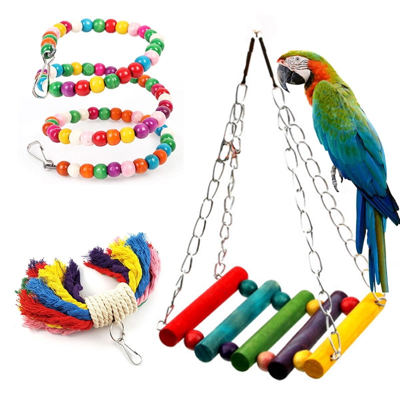 budgie cage toys