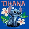 thumbnail image 2 of Boys Lilo & Stitch Ohana Flowers T Shirt, 2 of 5