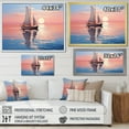 thumbnail image 4 of Designart "Dreaming Along the Coastal Sailboat II" Sailing Boat Floater Framed Canvas Art Print, 4 of 7