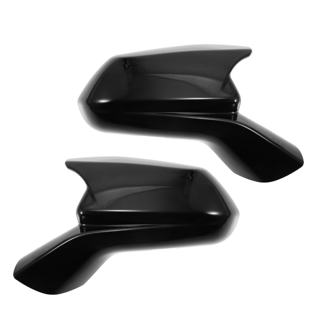 1 Par Puerta Ala Retrovisor Lateral Espejo Cubierta Adorno Negro para Chevrolet