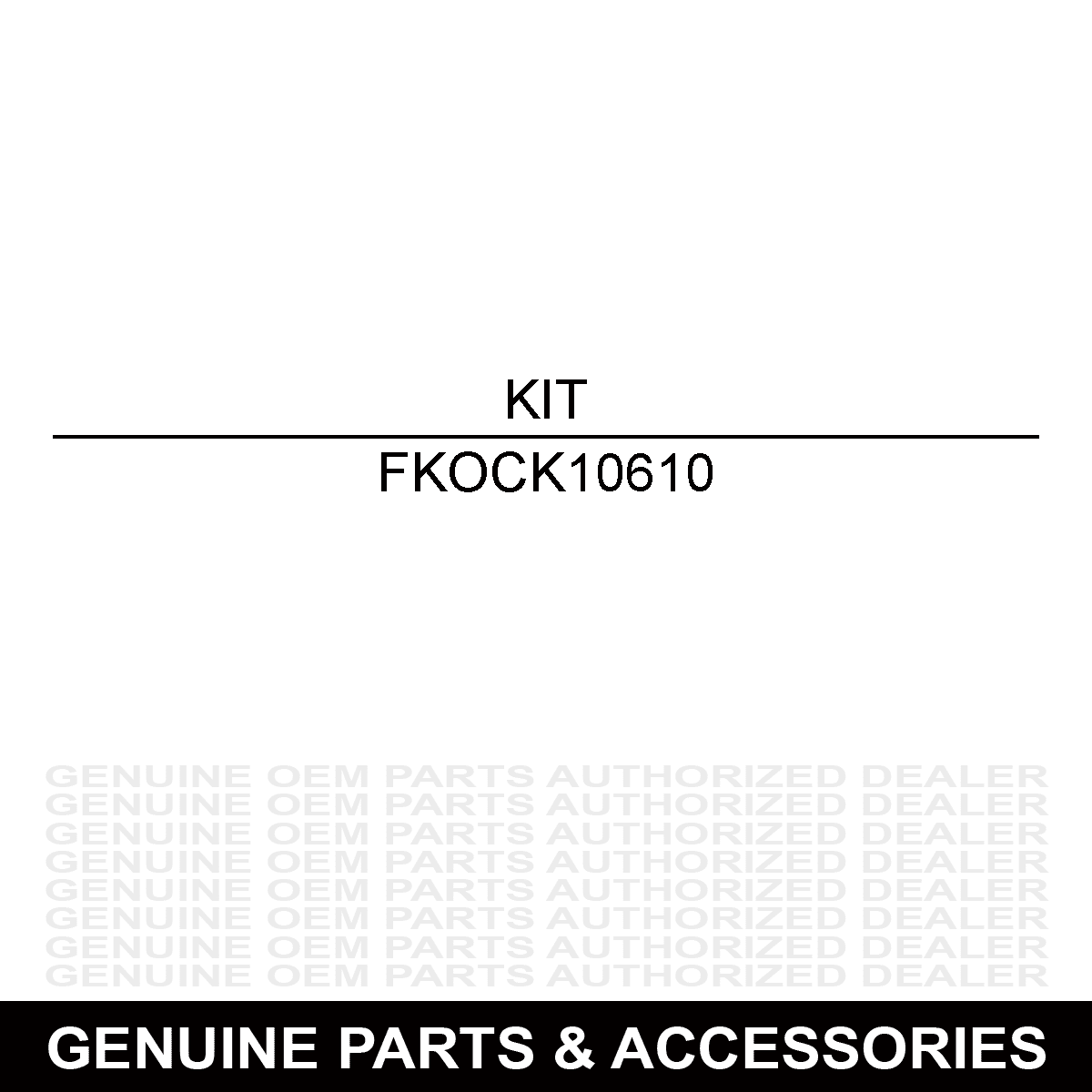 Honda FKOCK10610 OEM Oil Change Kit & Air Filter for 2014-2019 Pioneer 700