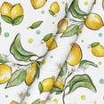 thumbnail image 5 of Summer Spring Tablecloth 60x84 Inch Rectangular, Watercolor Lemon Table Cover for Party Picnic Dinner Decor, 5 of 6