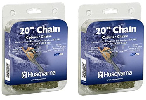 Husqvarna OEM 531300441 20" H80-72 Chainsaw Chain .3/8" by .050" LowVib Original 