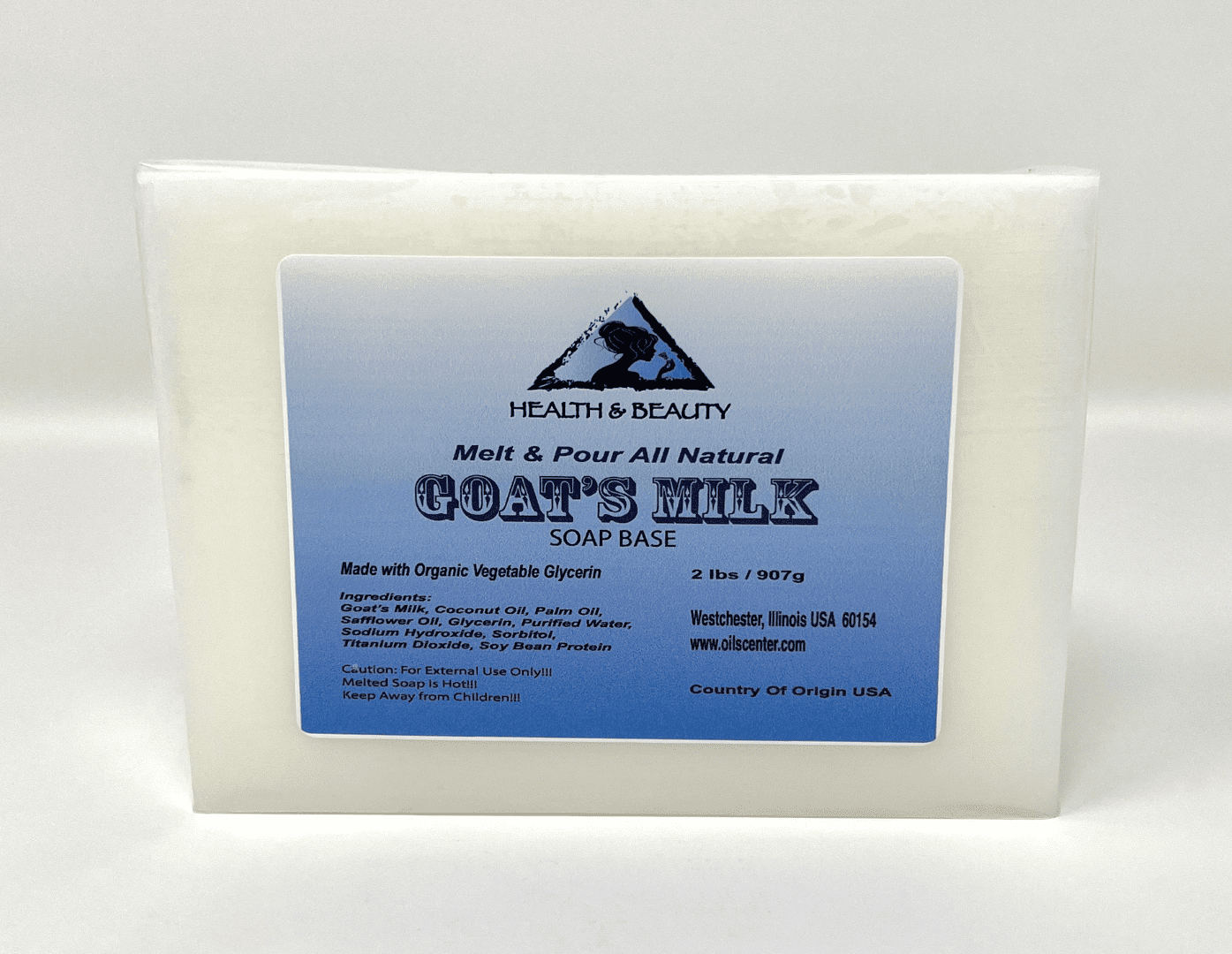Goats milk glycerin melt & pour soap base organic pure 23 lb buy