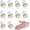 Multi-color, variant on IULAVP 10 Pack Fishing Deep Drop Light LED, Colorful Flashing Strobe LED Fishing Lights, Underwater Fishing Light, Waterproof Attractants Diamond Lure Light for Saltwater Freshwater Tuna