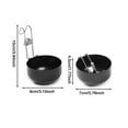 thumbnail image 2 of Clearance Stainless Egg Poacher Stainless Poached Egg Cooker Egg Poacher Pan Egg Rings Ear Egg Boiler Poached Egg Maker Non Stick Egg Poacher Boiled Eggs For Kitchen Tool (2PCS) White, 2 of 8