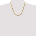 thumbnail image 4 of The Black Bow 5mm, 14k Yellow Gold, D/C Quadruple Rope Chain Necklace, 20 Inch, 4 of 5