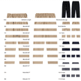 thumbnail image 2 of Mercatoo Boys Twill Suit Pants Flat Front Straight Leg Dress Pants with Elastic Waistband Teen Cotton Casual School Unifor𝐦 Trousers, 2 of 8