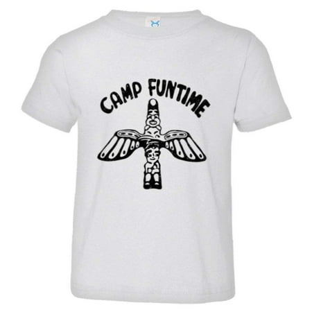 

PleaseMeTees™ Toddler Blondie Camp Funtime Play Famous Distressed HQ Tee
