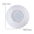 thumbnail image 2 of Molde De Bandeja De Resina Epoxi, Molde De Silicona Para Plato De Fruta Grande, Molde De Resina Epoxi Diy, Bandeja De Plato De Resina De Cristal, Molde De Joyería De Moda Para El Hogar Yuarrent HA037365-00, 2 of 6