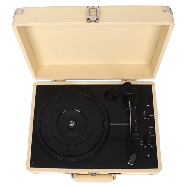 Lecteur de Disques Bluetooth, Lecteur de Disques Bluetooth Stéréo Ultra Réactif