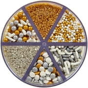 Wilton Metallic Sprinkles Mix, 7.23 oz.