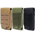 thumbnail image 3 of Tactical Nylon Molle Phone Bag for Hunting EDC Gear Fits 6.7 Inch Phones Waist Pack, 3 of 12