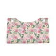 thumbnail image 2 of Naloa Tropical Pitaya Print Leather Tissue Box Cover Rectangle | Long Tissue Box Cover | Tissue Box Holder | Tissue Holder for Bathroom, 2 of 9