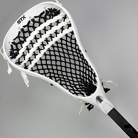 - STX Stinger Full Junior Lacrosse Stick - White / Black