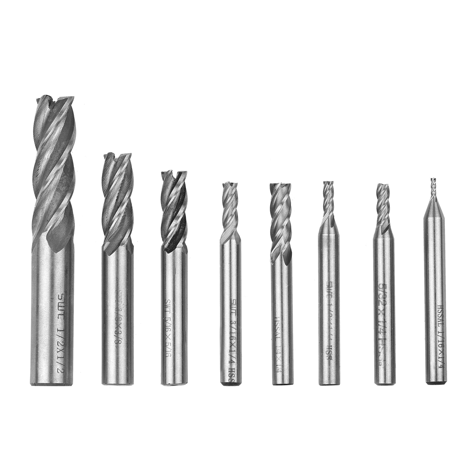 End mill.flute Milling cutter CNC Cutter Straight Shank Drill bit Tool Durable