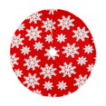 thumbnail image 1 of GUOOL 35inch Christmas Tree Skirt Xmas Tree Base Cover for Holiday Party Accessory Red, 1 of 9