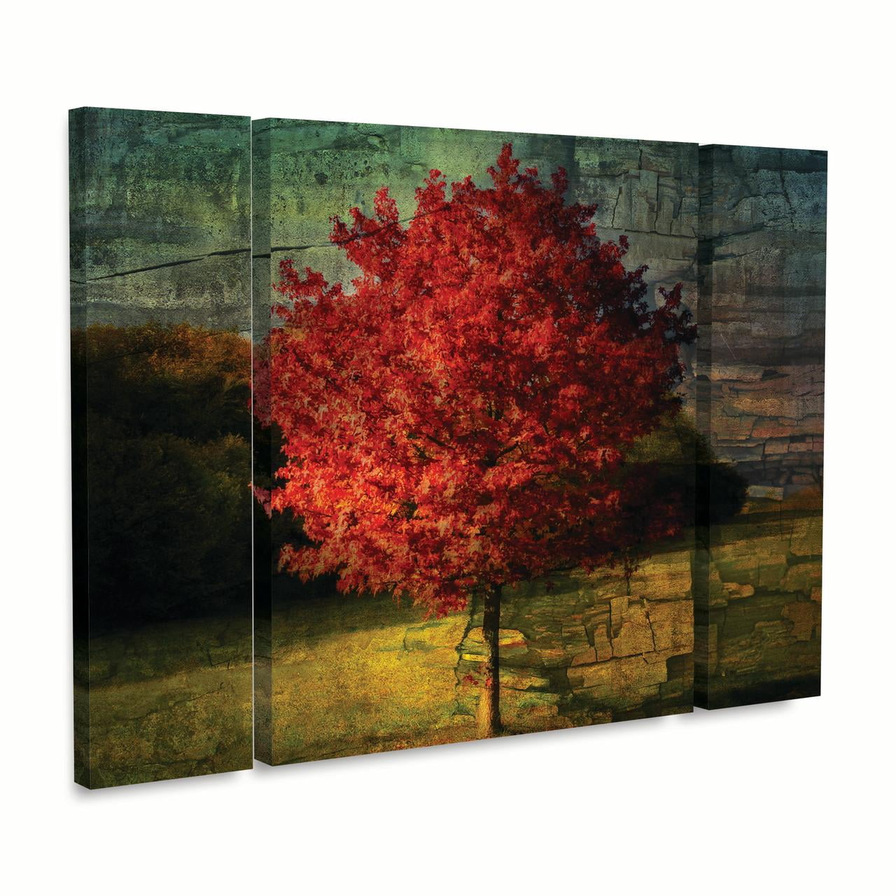 Trademark Fine Art 'Autumn Red' Canvas Art by Philippe Sainte-Laudy