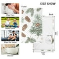 thumbnail image 2 of Pine Cone Trees Hand Towel Bath Towels Face Towels Cotton Absorbent for Home Hotel Spa Swimming Yoga Sports, 2 of 7
