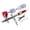 Red, variant on MOMOJIA Airbrush with Adjustable Sprays Ranges Comprehensive Airbrush set for Crafts Art