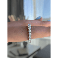 thumbnail image 3 of ESTE ORIGIN 2mm Round Lab-Grown Diamond Full Eternity Band – 1.04Ct, 30 Stones, VS1 Clarity in 14K White Gold for Women, 3 of 6