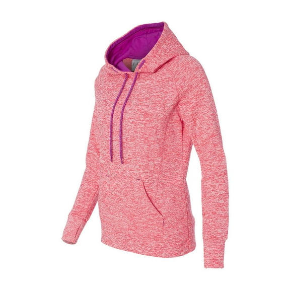 J. America - Women's Cosmic Fleece Hooded Sweatshirt - 8616