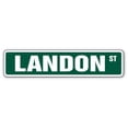 thumbnail image 1 of SignMission SS-LANDON Panneau de Rue 4 x 18 Po. Panneau de Rue Landon, 1 of 4