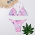 thumbnail image 3 of Traje de baño sexy con abertura calada de color sólido sexy a la moda para mujer Bikini sexy, 3 of 5