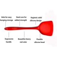 thumbnail image 4 of Juego de 4 utensilios de cocina de silicona, juego de utensilios de cocina de silicona, espátula, espumadera, cucharón y cuchara, espátula, juego de utensilios de cocina antiadherentes, 4 of 7