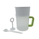 thumbnail image 4 of WORGEOUS Juego de filtros para hacer leche de soja de plástico de 4 Uds 1,5 L, colador de leche de soja, bolsa de leche de tuerca, alternativa que incluye cepillo de varilla de taza de filtro, 4 of 9