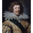 thumbnail image 3 of Daniel Dumonstier 12x14 Black Modern Framed Museum Art Print Titled - Portrait the Henri II the Monthscecy (1595-1632) (1630), 3 of 5
