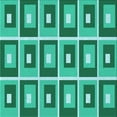 thumbnail image 1 of Ahgly Company Machine Washable Indoor Square Transitional Turquoise Green Area Rugs, 4' Square, 1 of 7