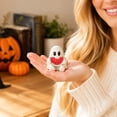 thumbnail image 5 of Summerween Ghost Figure Decor, Resin 2 Inch Beach Pool Party Decoration Cute Kawaii Spooky Summer Halloween Hawaii Gift Decor Funny Ghost Statue Tabletop Indoor Outdoor Home, C, 5 of 11