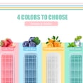 thumbnail image 2 of Molde de silicón para cubitos de hielo con tapa, 18 cavidades, transparente, resistente al calor y frío, ideal para congelar bebidas, hacer chocolates o moldear postres, fácil de usar y lavar en, 2 of 6