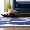 thumbnail image 4 of Safavieh Dhurries Navy Contemporary Rug - 10' x 14', 4 of 5