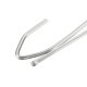 thumbnail image 3 of Ganchos de cortina Uxcell de 2.7" de hierro con recubrimiento de zinc plateado, paquete de 40, 3 of 5