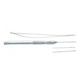 thumbnail image 2 of 1 Uds. Portaagujas de bucle 2 en 1 con 3 uds. Agujas soporte de ganchillo de aluminio gancho de aguja para trenzado de cabello y Kit de gancho de pestillo, 2 of 4