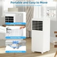 thumbnail image 5 of 8,000 BTU Portable Air Conditioner up to 350 Sq., with Remote Control, 5 of 6