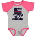 thumbnail image 3 of Inktastic Fireman Daddy is a Firefighter Boys or Girls Baby Bodysuit, 3 of 5