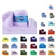 thumbnail image 1 of Inteprter Hilo de tejer cálido de 50g, bufandas cálidas DIY, hilo de felpa de ganchillo, tejido a mano para suministros de tejido antiestático, Artesanía No.01 Inteprter HA009039-01, 1 of 6