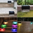thumbnail image 3 of 12 Pack Solar Deck Lights, LED Waterproof Solar Stair Light, Auto Step Lights Fence Post LED Lights, Dusk To Dawn Patio Lights, 3 of 4