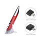 thumbnail image 4 of Pluma mouse inalámbrica 2.4G con función de escritura - Ajuste de 800/1200/1600DPI - Diseño ergonómico para presentaciones y dibujo - Compatible con Windows/Android/Mac - Color rojo intenso - Alcance, 4 of 6